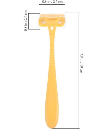 Fomiyes 6 STK Manual Hair Removal Knife - Women's Bikinizone Trimmer Disposable Body Razor Travel Beauty Tool - Buy Online on GoSupps.com