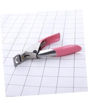 Housoutil Coffin Nail Acrylic Nail Tool Nail Trimmers Nail Scissors Nail Art Scissors Nail Clippers Silver Wigs for Women Nails Tools Nail Tool False Nail Tip Clipper U-cut Manicure medium Rosy - Buy Online on GoSupps.com