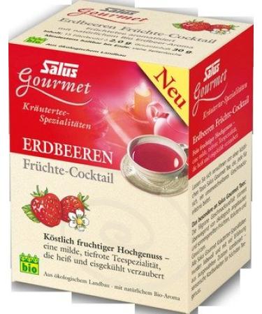 SALUS Pharma GmbH Strawberries Fruit and Salt Cocktail Service 15 x 2 g