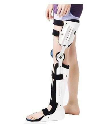 Adjustable Hip Joint Fixation Bracket & Knee Brace - Orthotic Support for Left/Right Leg | Post-Injury Stabilizer & Immobilizer - Buy Online on GoSupps.com