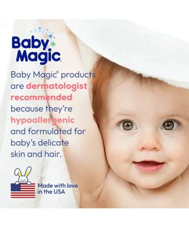 Baby Magic Gentle Lotion with Original Baby Scent - Paraben and Mineral Oil Free - 16.5 FL Oz (Pack of 2) - Buy Online on GoSupps.com