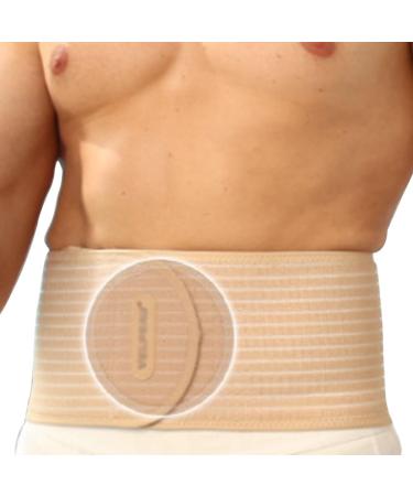 Scrotal Support post Surgical Abdominal Binder Concealed Wear For Those With A Maximum Waist Circumference Of 50 Inches Can Be Used As A Preventive Aid For Both Men And Women(Large)