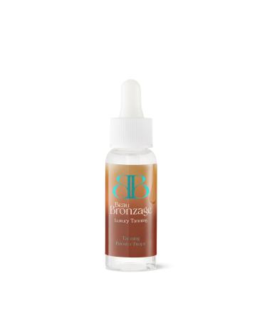 Beau Bronzage - Tanning Bronzing Drops - Add to your Moisturiser Lotion or Mousse - For a Gradual Streak-free Tan - Deep and Natural Tan - Vegan Never Tested on Animals - 30ml