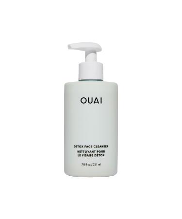 OUAI Detox Facial Cleanser - Deep Cleansing Face Wash with Glycolic Acid Niacinamide & PHA - Removes Sweat Dirt & Oil Without Drying - Gentle Face Cleanser for Post-Workout (7.8 Fl Oz) 7.8 Fl Oz (Pack of 1)