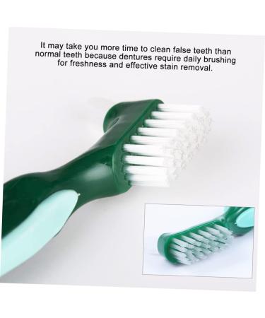 Plafope Double-Headed Art Toothbrush Set | 3-Piece Prosthesis Cleaning Brushes for Effective Oral Care - Buy Online on GoSupps.com