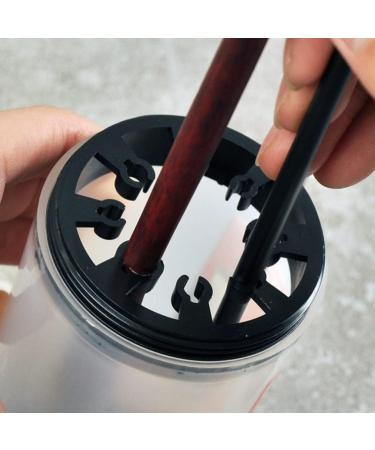 Zerodeko 2pcs Multifunctional Pencil Bottle & Brush Cleaner - Portable Artist Paint Water Cup Organizer - Perfect for International Shipping - Buy Online on GoSupps.com