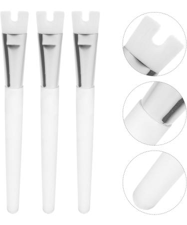 Beatifufu Nose Brush 3pcs Nose Shadow Highlighter Brush Nose Shadow Brush Nose Contour Eye Shadow Brush Makeup 14.00X1.70X1.10CM As Shown - Buy Online on GoSupps.com