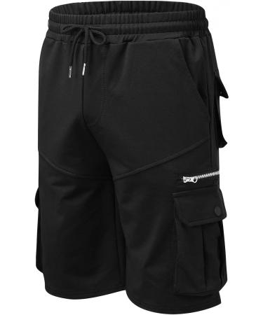 Men's Hiking Shorts with Comfort Flex Waistband - Black XX-Large - Buy Online on GoSupps.com
