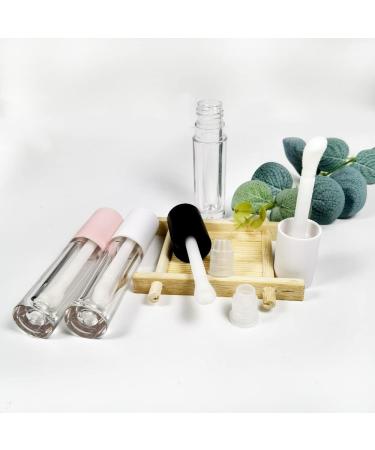 24pcs COSIDEA 5ml Big Brush Lip Gloss Tubes - Clear Bottle with Big Doe Foot Wand - Buy Online on GoSupps.com