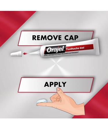 Orajel Maximum Strength Gel for All Mouth Sores 0.42 Oz (Pack of 2) - Buy Online on GoSupps.com