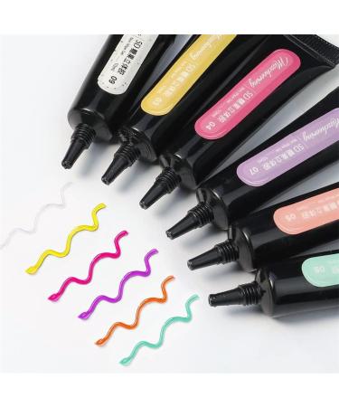 10 Colors Candy Macaroon 5D Nail UV Gel Polish Manicure Glue Adhesive Nail Polish Gel Glue Jelly Gel UV Nail Art Solid Gel Glue - (Color: 09) - Buy Online on GoSupps.com