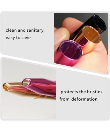 2 Pcs Portable Dual End Lip Brush Set for Women Girls - Perfect for Lip Contours and Daily Use - Buy Online on GoSupps.com