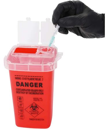 Sharps Disposal Container 5 Pack - 1 Quart Size, Needle Disposal - Buy Online on GoSupps.com