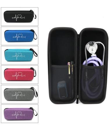 Buy HOMSFOU Stethoscope Storage Bag - Hard Shell Portable Dark Blue Perfect for Accessories | International Shipping Available - Buy Online on GoSupps.com