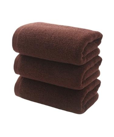 Buy Pure Cotton Blue Face Towel - 3570cm Beauty & Hair Salon Essential | Soft Coffee Color Foot Bath Towel - Buy Online on GoSupps.com