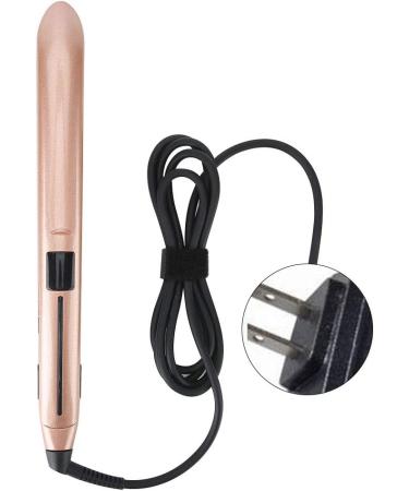 2 in 1 Electric Hair Straightener Curler with LED Display - Adjustable Temperature Ceramic Iron for All Hair Types - International Shipping - Buy Online on GoSupps.com