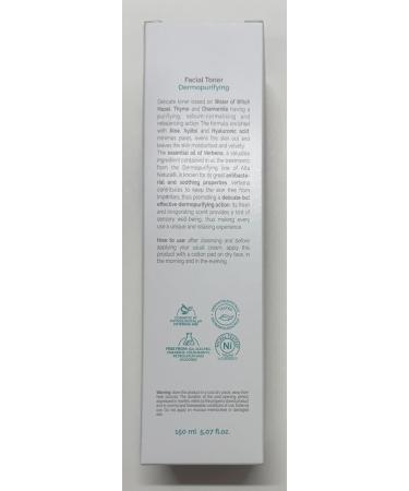  Alta Natura Alta Natura Dermopurifying Facial Toner 150ml - with witch hazel water thyme and chamomile to purify rebalance sebum and refresh the skin - Buy Online on GoSupps.com