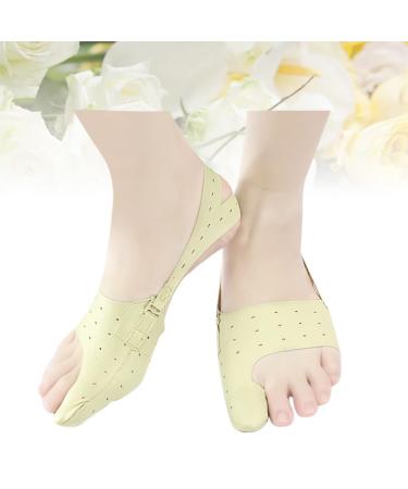 Healifty Unisex Big Toe Straightener & Bunion Corrector - Set of 3 (Light Yellow) - Foot Orthotics - Buy Online on GoSupps.com