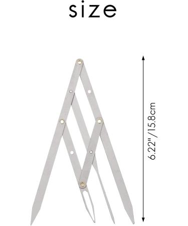 BIXUEJ 1Pcs Eyebrow Ruler Permanent Makeup Eyebrow Ruler Golden Ratio Divider Caliper Microblading Stencil Shaping Tool Tattoos Accessories Supplies - Buy Online on GoSupps.com