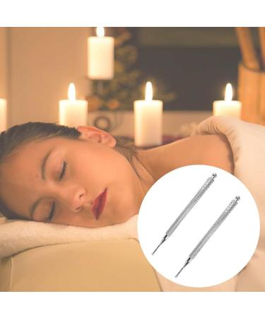 Buy Acupuncture & Acupressure Pen - 2-Piece Meridian Pencil Set | 10cm Length 2/5mm Silver Balls | International Shipping - Buy Online on GoSupps.com