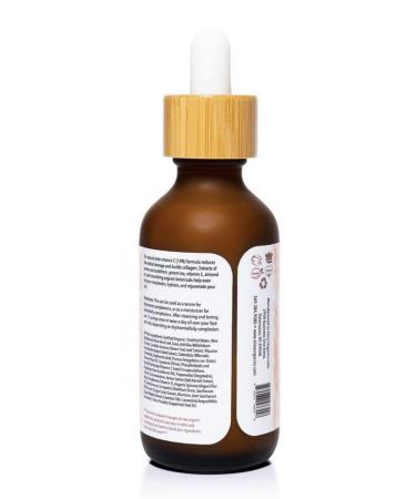 Organic Vitamin C Elixir 2oz - Hydrate Skin Reduce Wrinkles & Rebuild Collagen | Unisex Skincare - Buy Online on GoSupps.com