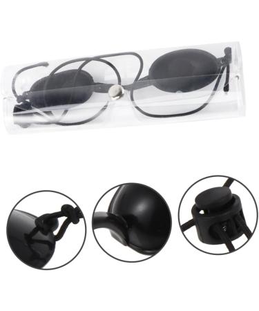 DOITOOL Tanning Supplies 1 Set Beauty Mask Protective LED Light Protective Goggles Protection Silica Gel Skin Eye Patch Safety Goggles - Buy Online on GoSupps.com