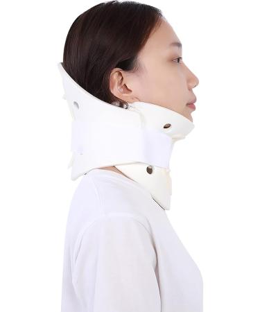 Breathable Neck Bandage for Pain Relief - Cervical Support in 3 Sizes | Neck Brace & Fixator (M - 14cm Height) - Buy Online on GoSupps.com
