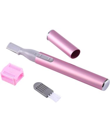 Aoaoy Electric Eyebrow Trimmer Eyebrow 14 4 3 New Portable Electric Face Eyebrow Hair Body Blade Shaver Remover Trimmer Pink - Buy Online on GoSupps.com