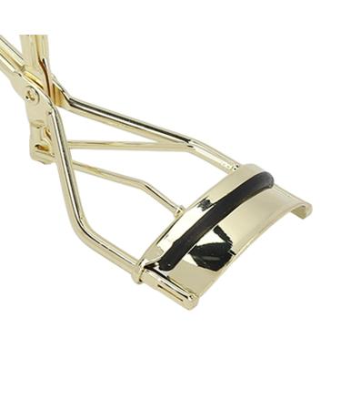 Zetiling Stainless Steel Eyelash Curler - Wide Angle Curvature Comfortable Handle & Elastic Adhesive Strip for Perfect Fit | International Shipping - Buy Online on GoSupps.com