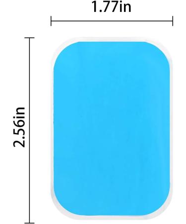Adacle 60 EMS Gel Pads for Muscle Stimulation | Electrotherapy Replacement for EMS Trainer & ABS Trainer - Buy Online on GoSupps.com