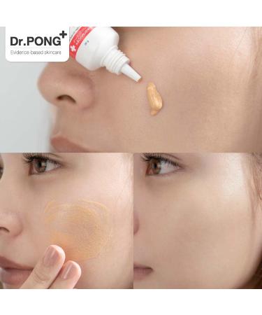 Dr.PONG 444 BlueX Hybrid Sunscreen SPF50 | Iron Oxide Melanin Ectoin & Niacinamide | 30ml International Shipping - Buy Online on GoSupps.com