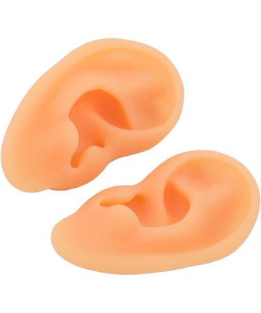 Buy 2-Piece Silicone Ear Model Set - Realistic Acupuncture Training Tools for Medical Professionals - International Shipping Available - Buy Online on GoSupps.com