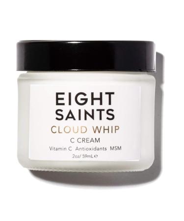 Eight Saints Cloud Whip Vitamin C Face Moisturizer  Natural Organic Anti-Aging Day Cream  Reduces Fine Lines  2 oz