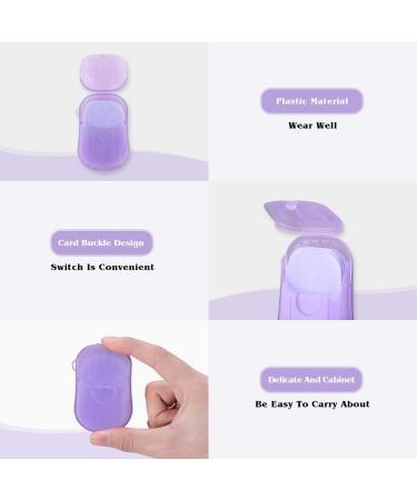 Buy Bamsod 12 Portable Fragrant Bathing Soap Leaves | Travel-Friendly Foam Paper Soap for Laundry & Hand Use - Buy Online on GoSupps.com