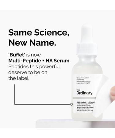 Buy The Ordinary Multi-Peptide + HA Serum 2 fl oz | Jumbo Size | International Shipping Available - Buy Online on GoSupps.com