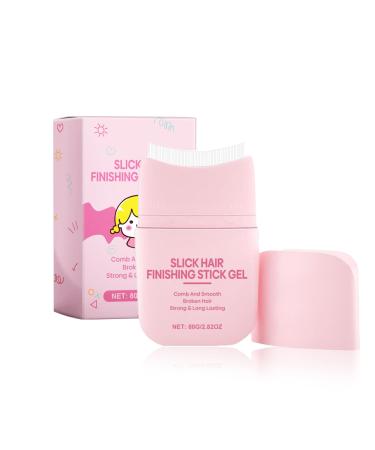 Children's Hair Gel Children's Styling Gel Pomade Stick 80ml Hair Styling Product Broken Hair Finishing Cream Children's Hair Wax Children's Modeling Cream Gel (80g 1pc)