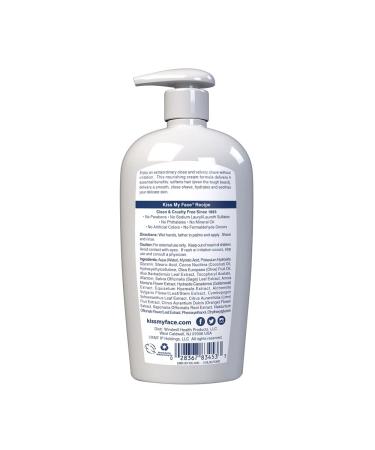Kiss My Face Fragrance Free Shave Cream - 11 Fl Oz | Gentle & Hydrating Shaving for Sensitive Skin - Shop Internationally - Buy Online on GoSupps.com