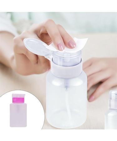 Distributeur de pompe vide en plastique de 120 ml avec Pour bonne tanch it bouteille transparente d'alcool avec couvercle rotatif pour vernis - Buy Online on GoSupps.com