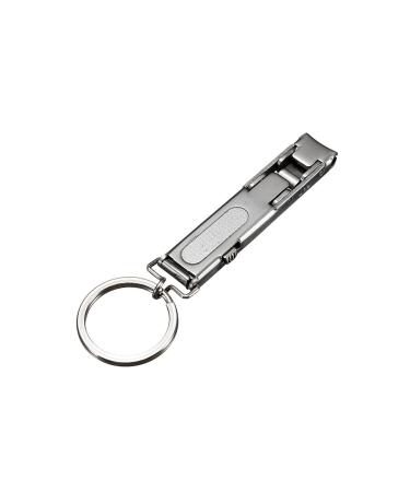 SVAASA Nail Clippers Manicure Pedicure Ultra Thin Tool Ultra-Thin Nail Clippers Cutter Trimmer Keychain Stainless Steel