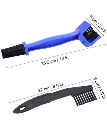 3-Piece Bike Cleaning Tool Set for Bicycle Chain, Crank, Sprocket - Double-Sided Brushes Kit - Buy Online on GoSupps.com