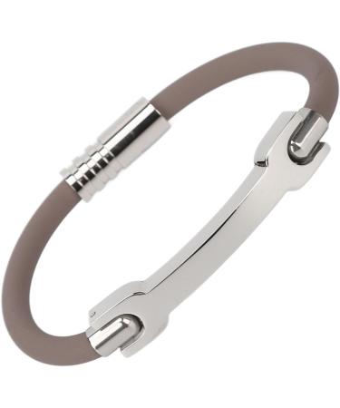 Buy Static Resistant Coffee Color Balance Bracelet | Negative Ion Waterproof Energy Bands for Health - Buy Online on GoSupps.com