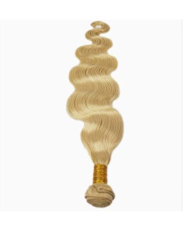 Mila 28 (70cm) Real Hair Tress - 100% Remy Human Hair Extensions Blond 613# Body Wave Style 100g - Buy Online on GoSupps.com