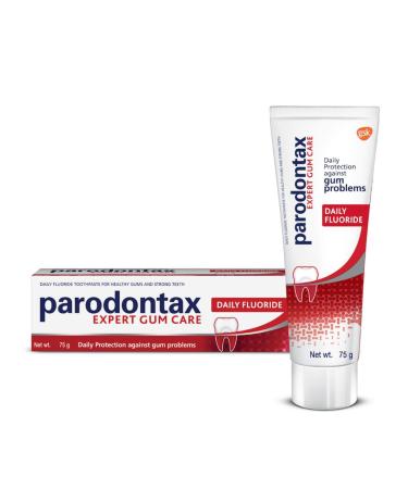 Fluoride Gum Care Daily Protection Toothpaste Fresh Breath Formula for Strong Teeth and Oral Hygiene 75g