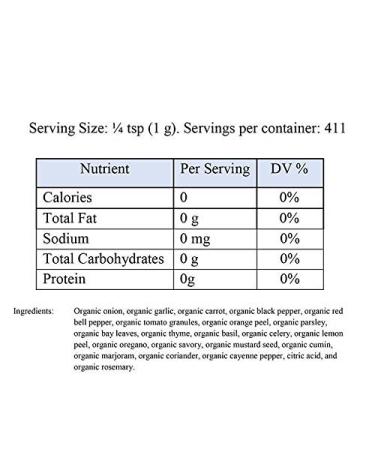 Kirkland Signature Organic No-Salt 21 Spice Blend Seasoning 14.5oz - Premium Quality Seasoning Mix - Buy Online on GoSupps.com