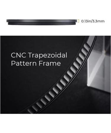 K&F Concept 49mm Black Diffusion 1/4 Filter Mist with Multi-Layer Coatings for Cinematic Video & Portrait Photography - Buy Online on GoSupps.com