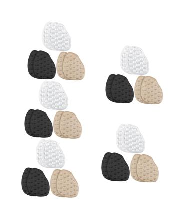 FRCOLOR 15 Pairs High Heels Forefoot Pad Big Shoe Filler Swivel Chairs Forefoot Gel Pad Women Shoe Insole Foot Protection Insoles Block Heels for Women Dressy Comfortable Half Size Pad