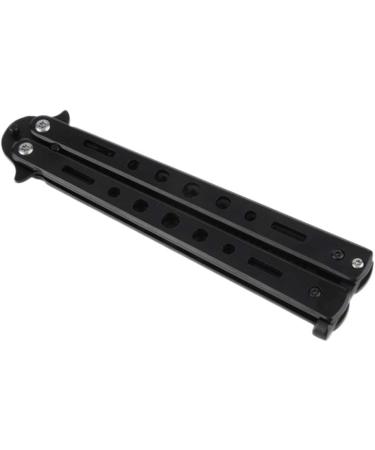 Ultnice Practice Comb Knife - Stainless Steel Blunt Training Tool for Beginners (Black) | Safe Practice for Skills Development - Buy Online on GoSupps.com