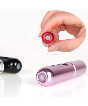 InfantLY Bright 5ml Perfume Atomizer - Portable Mini Aluminum Spray Bottle for Travel - Refillable Cosmetic Container - Buy Online on GoSupps.com