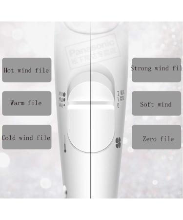 1800W professional beauty power generation hair dryer nano water negative ion hair dryer with 6-speed heating setting 50 C constant temperature detachable air nozzle SHPEHP-White - Buy Online on GoSupps.com