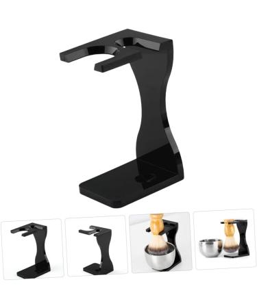 Buy Magiclulu 5-Stage Bart Brush Holder - Stylish Acrylic Razor Stand for Men | Shaving Rack & Bathroom Organizer - Buy Online on GoSupps.com